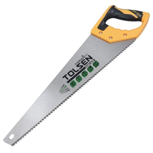 Hardpoint Handsäge, 450 mm, Tischlerei, Holzschneider mit weichem Griff von AB Tools
