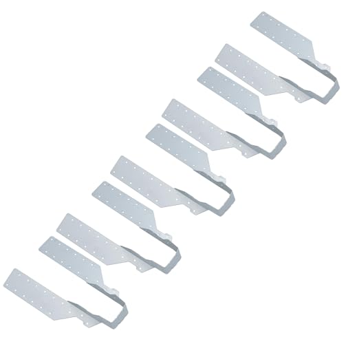 Holzbalkenaufhänger, leicht, 47 mm, verzinkt, 5 Stück Holzbalkenaufhänger, leicht, 47 mm, verzinkt, 5 Stück von AB Tools