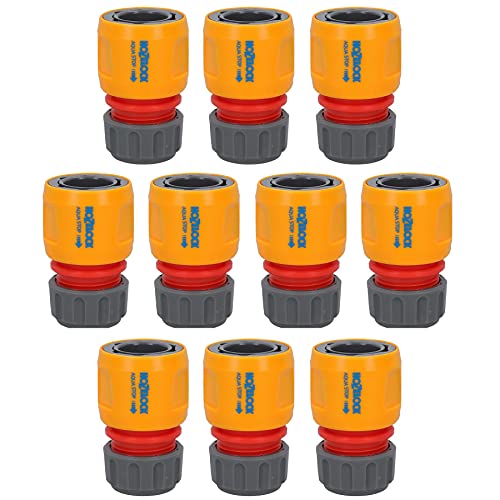 Hozelock Wasserstop-Gartenschlauchverbinder mit Schnellentriegelung, 10 Stück von AB Tools