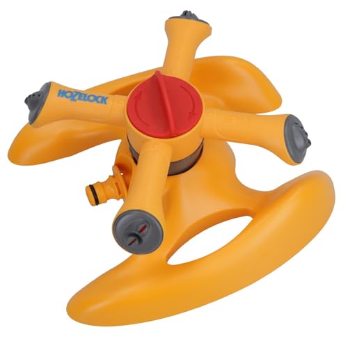 Hozelock runder Gartensprinkler plus Wasserbewässerungsschlauch, 254 m² Abdeckung von AB Tools