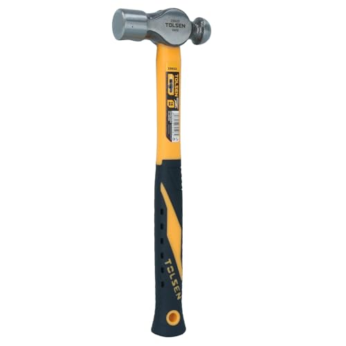 Kugelhammer mit Fiberglasschaft und gummiertem Griff, 450 g Kugelhammer mit Fiberglasschaft und gummiertem Griff, 450 g von AB Tools