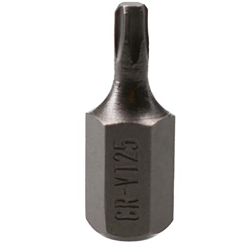 T25 Torx-Bit 30mm Lange 10mm Schaft Chrom Vanadium, gehartete Spitze Cr-V von AB Tools