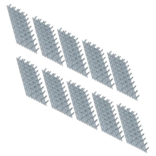 Verzinkte Zahnband-Verbindungsstück, 50 mm x 129 mm, Holzreparatur, 10 Stück Verzinkte Zahnband-Verbindungsstück, 50 mm x 129 mm, Holzreparatur, 10 Stück von AB Tools