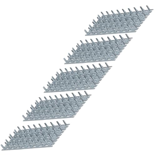 Verzinkte Zahnbandplattenverbinder, 50 mm x 129 mm, Holzreparatur, 5 Stück Verzinkte Zahnbandplattenverbinder, 50 mm x 129 mm, Holzreparatur, 5 Stück von AB Tools
