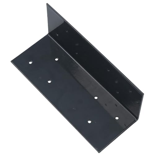 Zaunpfostenverlängerung, Winkelhalterung, Grau, 70 x 70 x 180 mm, Halterung Zaunpfostenverlängerung, Winkelhalterung, Grau, 70 x 70 x 180 mm, Halterung von AB Tools