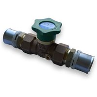 Aba Beul - Quickturn Kolbenventil DN25 Alpex F50 Profi Anschluss Press ohne Entleerung 71475.032.2 von ABA BEUL