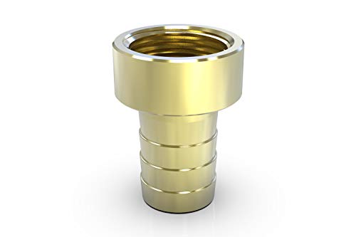 ABA Beul 10012.112.2 Gewindestutzen rund mit Innengewinde, Messing, 32 mm von ABA Beul