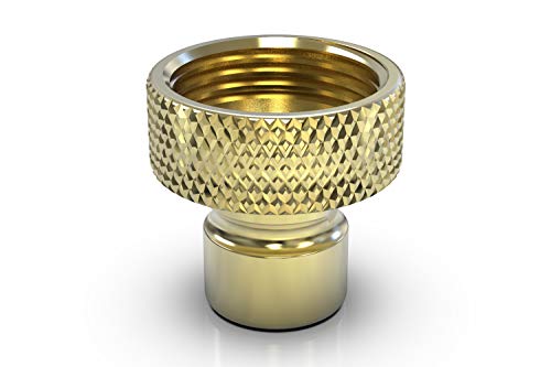 ABA Beul 10025.006.2 Gewindestecker mit Innengewinde G 3/4 zur Wassersteckkupplung System 3/4, Messing von ABA Beul