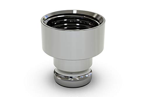ABA Beul 10085.004.7 Gewindestecker mit Innengewinde G 1/2 zur Brauseschlauch-Steckkupplung, verchromt, Klein von ABA Beul