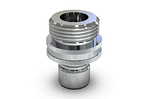 ABA Beul 10257.004.6 Gewindestecker mit Außengewinde G 1/2 zur Wassersteckkupplung System 3/4, Verchromt von ABA Beul