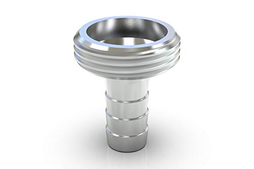 ABA Beul 11000.227.11 Gewinde-Schlauchstutzen mit Außengewinde G 3/4 für Schlauch 1/2 x 13 zur Wassersteckkupplung 3/4, Edelstahl ABA Beul 11000.227.11 Gewinde-Schlauchstutzen mit Außengewinde G 3/4 für Schlauch 1/2 x 13 zur Wassersteckkupplung 3/4, Edelstahl von ABA Beul