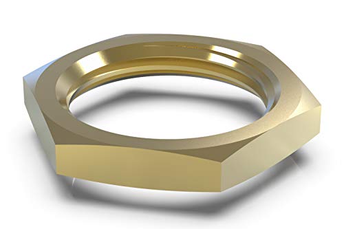 ABA Beul 28001.001.2 Kontermutter 1/8", Messing von ABA Beul