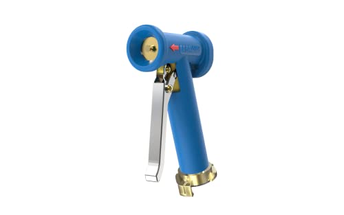ABA BEUL 58070.300.2 ABA BEUL aqua Jet Reinigungspistole mit halber Klauenkupplung, Blau von ABA Beul