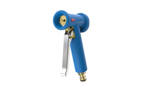 ABA BEUL 58070.400.2 ABA aqua Jet Reinigungspistole mit Kupplungsanschluss System Standard (Gardena), Blau von ABA Beul