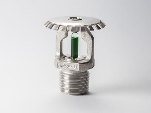 ABA Beul 59000.010.0 Edelstahl Sprinkler mit wärmeempfindlichem Glaskolben 93°C 1/2" von ABA Beul