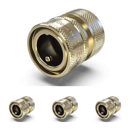 ABA Beul 65004.006.2 Wasser-Steckkupplung System 3/4, Messing (Packung mit 4) von ABA Beul