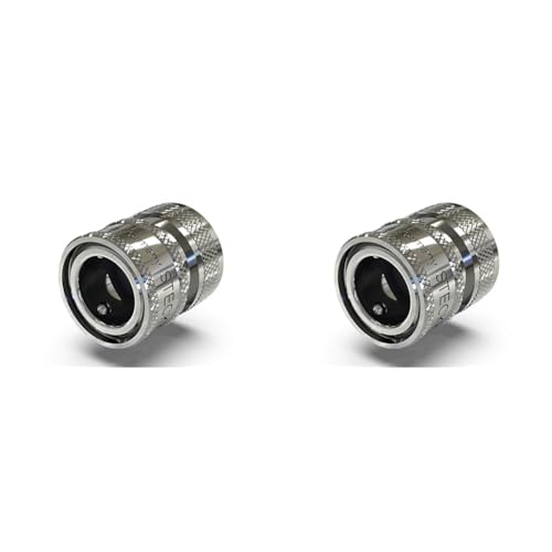 ABA Beul 65004.006.6 Wasser-Steckkupplung System 3/4, Verchromt (Packung mit 2) von ABA Beul