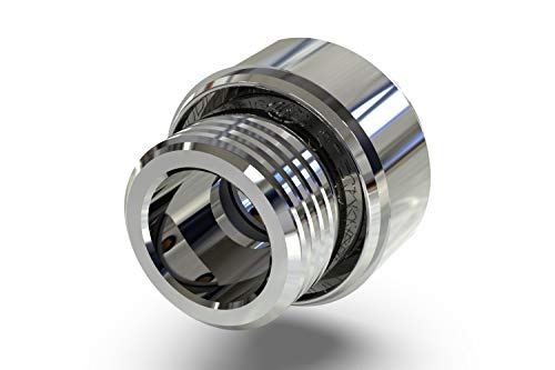 ABA Beul 65045.004.7 Brauseschlauch-Steckkupplung mit Außengewinde G 1/2, verchromt von ABA Beul