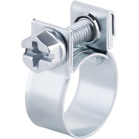 ABA - Spannbackenschelle Mini 14/9 C7 W1 Stahl verzinkt 50 Stk von ABA