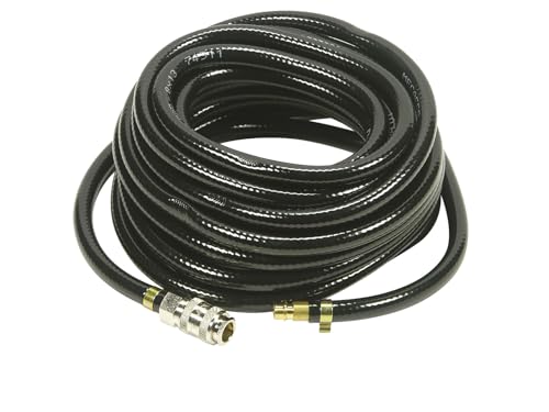 ABAC Druckluftschlauch, PVC-Material, Diam. Est. 11 mm und Diam. Int. 6 mm. Hohe Stärke, max. Druck 20 Bar. Mit universellen Schnellkupplungen an den Enden. Länge 20 Meter. von ABAC