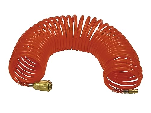 ABAC Spiralschlauch für Druckluft, Außendurchmesser 8 mm und Innendurchmesser 6 mm. Komplett mit universellen Schnellkupplungen an den Enden. Länge 10 Meter ABAC Spiralschlauch für Druckluft, Außendurchmesser 8 mm und Innendurchmesser 6 mm. Komplett mit universellen Schnellkupplungen an den Enden. Länge 10 Meter von ABAC