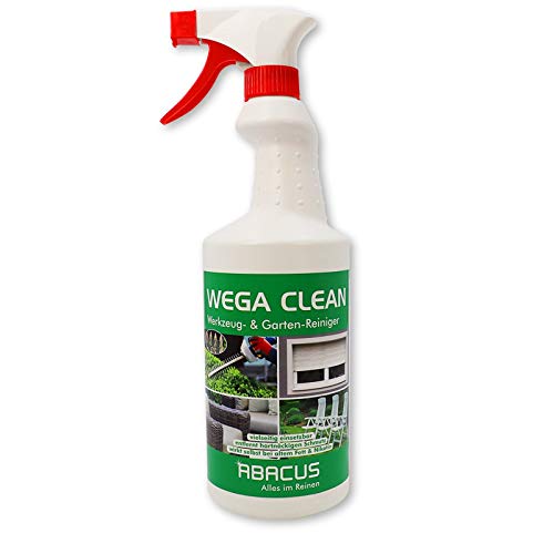 ABACUS® 750 ml Wega Clean - Werkzeugreiniger Gartenreiniger Fettlöser Nikotinentferner (4800) von ABACUS