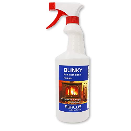 ABACUS® 750 ml Blinky - Kaminscheibenreiniger Ofenscheiben Rußentferner Fettlöser Ölentferner (4028) von ABACUS