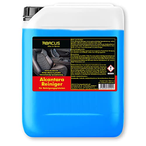 ABACUS® Tornador Alcantarareiniger, Tornador Alcantara-Reiniger, Tornador-Reiniger, gebrauchsfertig für Reinigungspistolen und Druckluftpistolen – Tornador Alcantarareiniger 5 Liter (1086.5) von ABACUS