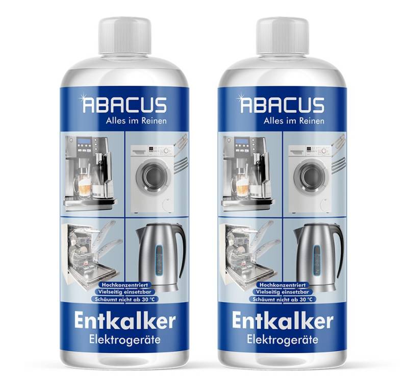 ABACUS Entkalker Universal-Entkalker Schnell-Entkalker Entkalker (Vielseitig Einsetzbar, [- Arbeitet schnell Hochkonzentriert) von ABACUS