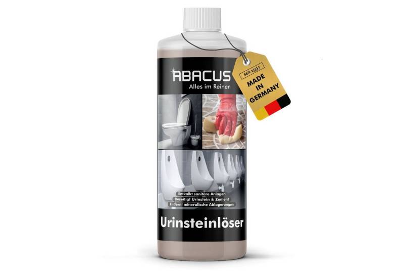 ABACUS Urinsteinlöser WC Spezialreiniger Kalksteinlöser Urinsteinlöser (Beseitigt Urinstein, Kalk und Rost, [- Hochwirksam Kein schrubben) von ABACUS
