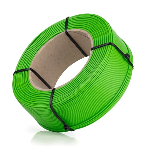 ABAFLEX PLA Filament 1.75 mm, 750g, REFILL 60mm, Grün, Toleranz ±0.019mm, Perfekte Präzision, HIGH-TECH EU Prod., 3D-Druckmaterialien von ABAFLEX