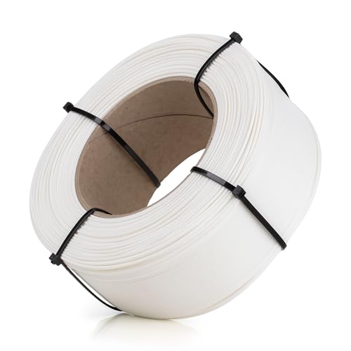 ABAFLEX PLA Filament 1.75 mm, 750g, REFILL 60mm, Weiß, Toleranz ±0.019mm, Perfekte Präzision, HIGH-TECH EU Prod., 3D-Druckmaterialien von ABAFLEX