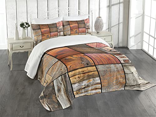ABAKUHAUS Antiquität Tagesdecke Set, Holz-Holz-Tür-Key, Set mit Kissenbezug Maschienenwaschbar, für Einzelbetten 170 x 220 cm, Schokolade Braun ABAKUHAUS Antiquität Tagesdecke Set, Holz-Holz-Tür-Key, Set mit Kissenbezug Maschienenwaschbar, für Einzelbetten 170 x 220 cm, Schokolade Braun von ABAKUHAUS