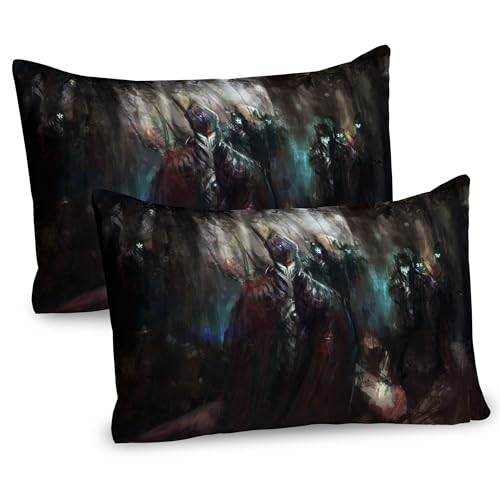 ABAKUHAUS Fantasy World Kissenbezug Packung mit 2, Kybernetik Armee Tief Im Wald Futuristisches Künstliches Schlechtes Kämpfer Thema, Dekorativer Standard Gedruckter Kissenbezug, 80 x 40 cm, Blau Rot ABAKUHAUS Fantasy World Kissenbezug Packung mit 2, Kybernetik Armee Tief Im Wald Futuristisches Künstliches Schlechtes Kämpfer Thema, Dekorativer Standard Gedruckter Kissenbezug, 80 x 40 cm, Blau Rot von ABAKUHAUS