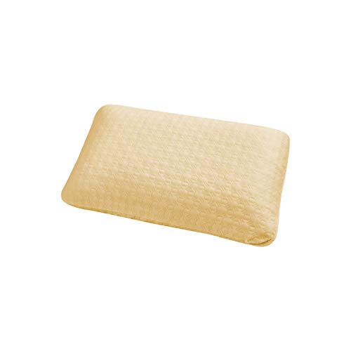 ABAKUHAUS Kopfkissen aus Baumwolle, der Testsieger bietet angenehmen Komfort ist 40x80 groß und atmungsaktiv 40 X 60 cm, Creme Gelb von ABAKUHAUS
