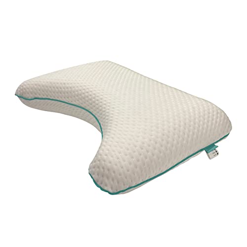 ABAKUHAUS Orthopädische Crescent Visco PillowVisco, mit abnehmbarem maschinenwaschbar Sham Side Sleeper Schaumstoffpolsterung Elastic Hotels Grade Anti Snore, 61 cm x 41 cm, Weiss ABAKUHAUS Orthopädische Crescent Visco PillowVisco, mit abnehmbarem maschinenwaschbar Sham Side Sleeper Schaumstoffpolsterung Elastic Hotels Grade Anti Snore, 61 cm x 41 cm, Weiss von ABAKUHAUS