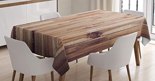 ABAKUHAUS rustikales Holz Tischdecke, Im Alter von Planks Muster, Pflegeleicht Waschbar Schmutzabweisend und mit Klaren Farben Hochwertiger Druck, 140 x 240 cm, Mandel Pflaume ABAKUHAUS rustikales Holz Tischdecke, Im Alter von Planks Muster, Pflegeleicht Waschbar Schmutzabweisend und mit Klaren Farben Hochwertiger Druck, 140 x 240 cm, Mandel Pflaume von ABAKUHAUS