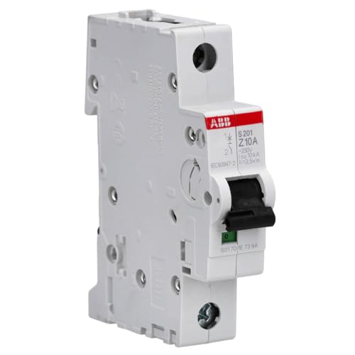 ABB S201-Z10 Sicherungsautomat - S200-1P - 10 A - Z(AC) 6 kA 2CDS251001R0428 ABB S201-Z10 Sicherungsautomat - S200-1P - 10 A - Z(AC) 6 kA 2CDS251001R0428 von ABB