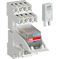 ABB Stotz S&J Interface-Relais komplett mit Sockel CR-M230AC4GSS92CV ABB Stotz S&J Interface-Relais komplett mit Sockel CR-M230AC4GSS92CV von ABB Stotz