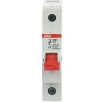 ABB Stotz S&J Trennschalter 1-polig, 16A E201/16R - 2CDE281001R0016 von ABB Stotz