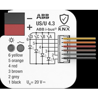 ABB Stotz S&J Universal-Schnittstelle 4fach, UP US/U4.3 ABB Stotz S&J Universal-Schnittstelle 4fach, UP US/U4.3 von ABB Stotz