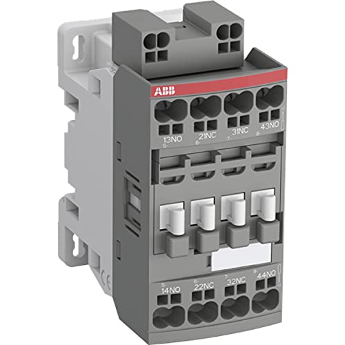 1SBH137005R1322 Kontaktblock NF22EK-13, 2 Hilfskontakte, 100-250 V, 50/60 Hz-DC, Grau, 7,7 x 4,5 x 9,23 cm von ABB