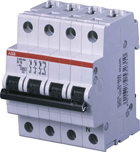 ABB 2 cds253103r0165 – int. aut. s203-b16na 3P + N 16 A B 10 kA von ABB