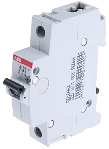 ABB S200M MCB Leitungsschutzschalter Typ B, 1-polig 6A 253V, Abschaltvermögen 10 kA System Pro M Compact ABB S200M MCB Leitungsschutzschalter Typ B, 1-polig 6A 253V, Abschaltvermögen 10 kA System Pro M Compact von ABB