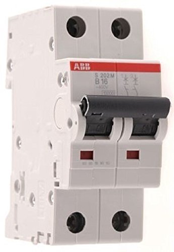 ABB S200 MCB Leitungsschutzschalter Typ B, 2-polig 25A 400V, Abschaltvermögen 6 kA System Pro M Compact von ABB