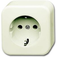 ABB 2CKA002041A0135 Schutzkontakt-Steckdose IP20 Perlweiß, Weiß von ABB