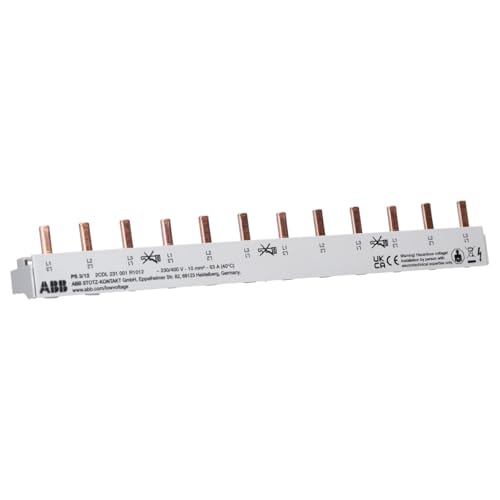 ABB PS3/12 Phasenschiene 3-phasig 4x12P 10 mm² 2CDL231001R1012 ABB PS3/12 Phasenschiene 3-phasig 4x12P 10 mm² 2CDL231001R1012 von ABB