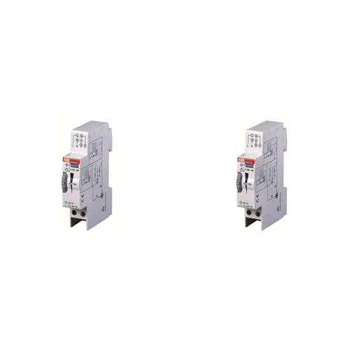 ABB 36015163 Stotz Treppenlichtzeitschalter für Küche und Zuhause, 230V Weiß (Packung mit 2) von ABB