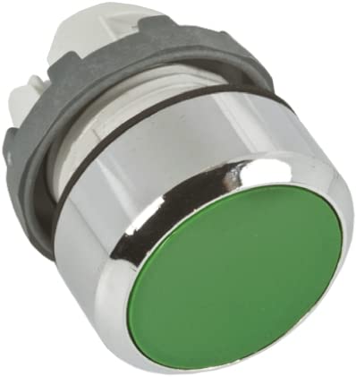 ABB ABB Modular Drucktastenkopf Ø 22mm, Grün Tastend Rund, IP66 von ABB