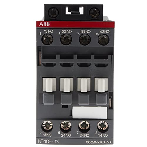 ABB AF Range NF Hilfsschütz / 230 V ac/dc Spule, 4 -polig 4 Schließer, 690 Vac / 6 A ABB AF Range NF Hilfsschütz / 230 V ac/dc Spule, 4 -polig 4 Schließer, 690 Vac / 6 A von ABB